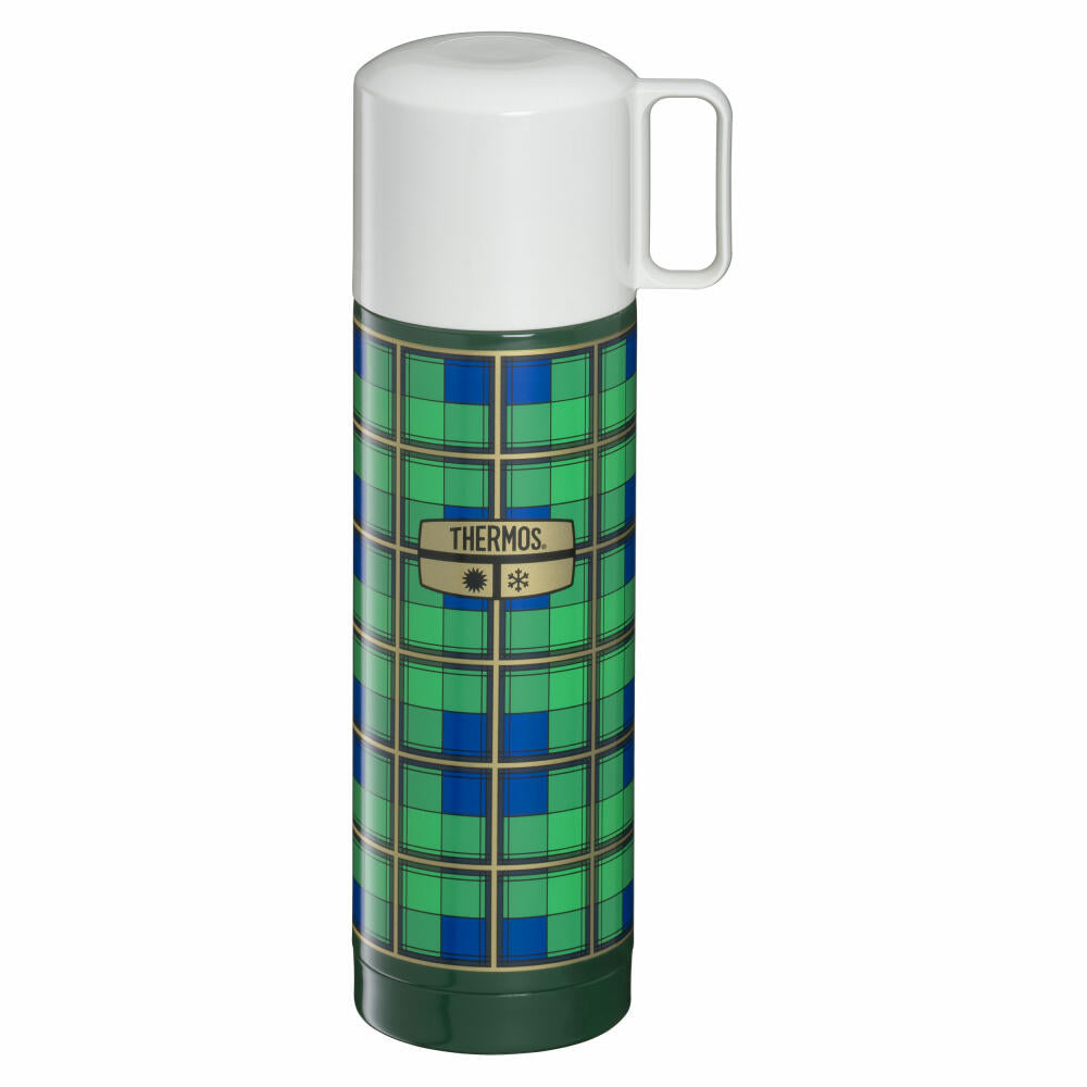 THERMOS Isolierflasche REVIVAL BEVERAGE BOTTLE, Thermosflasche, Isoflasche, Flasche, Edelstahl, Retro Green, 500 ml, 4130354050