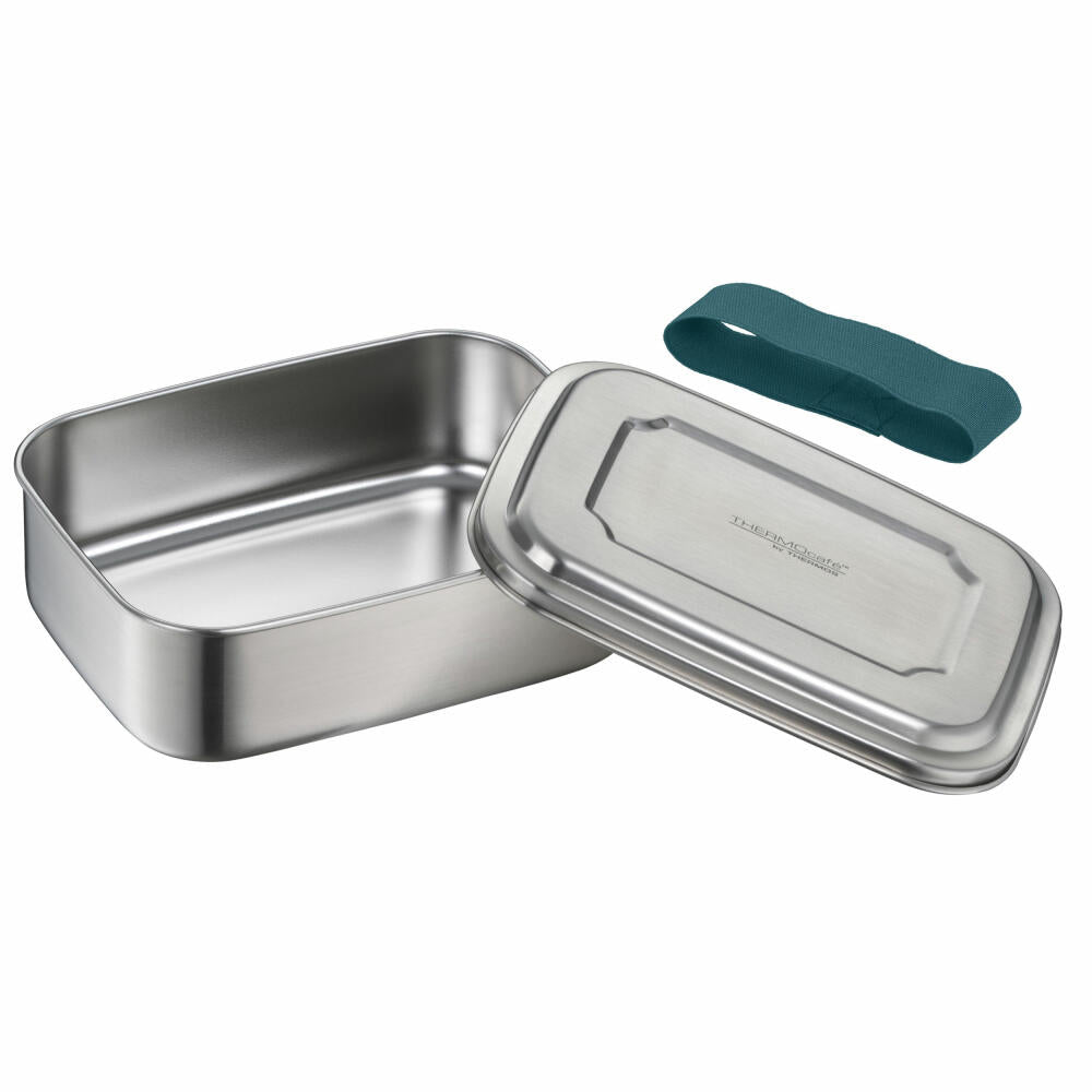 THERMOS Essensbehälter TC SANDWICH BOX, Lunchbox, Brotdose, Edelstahl, Teal, 1 L, 4168255100