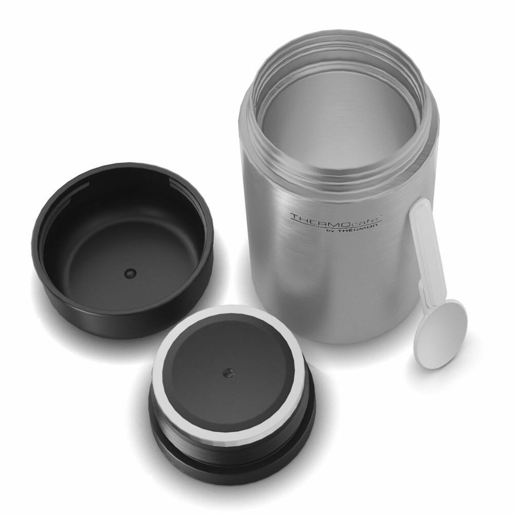 THERMOS Isolier-Speisegefäß TC DAILY FOOD JAR, Speisebehälter, Thermobehälter, Edelstahl, Steel Mat, 400 ml, 4201205040