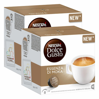 Nescafé Dolce Gusto Essenza di Moka, Kaffee, Cafe, Kaffeekapsel, 32 Kapsel