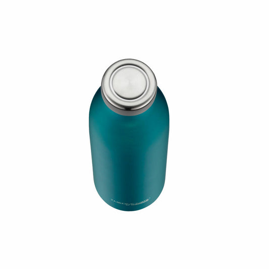 THERMOS ThermoCafé Thermosflasche TC Bottle, Trinkflasche, Iso Flasche, Edelstahl, Matt Teal 0.75 L, 4067.255.075