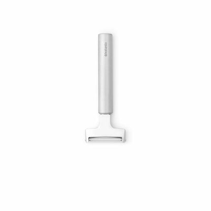 Brabantia Peeler ProfileY-Form, Cooking Utensil, Kitchen Aid, Steel, Matt Steel, 15 cm, 250286