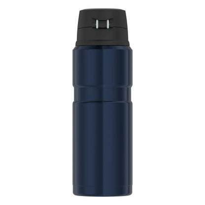 Thermos Isolierflasche Stainless King, Trinkflasche, Edelstahl, Midnight Blue Polished, 700 ml, 4010256070
