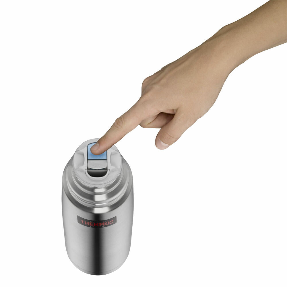 Thermos insulated bottle Light &amp; Compact, insulated bottle, thermos flask, bottle, stainless steel, Steel Matt, 1 L, 4019.205.100