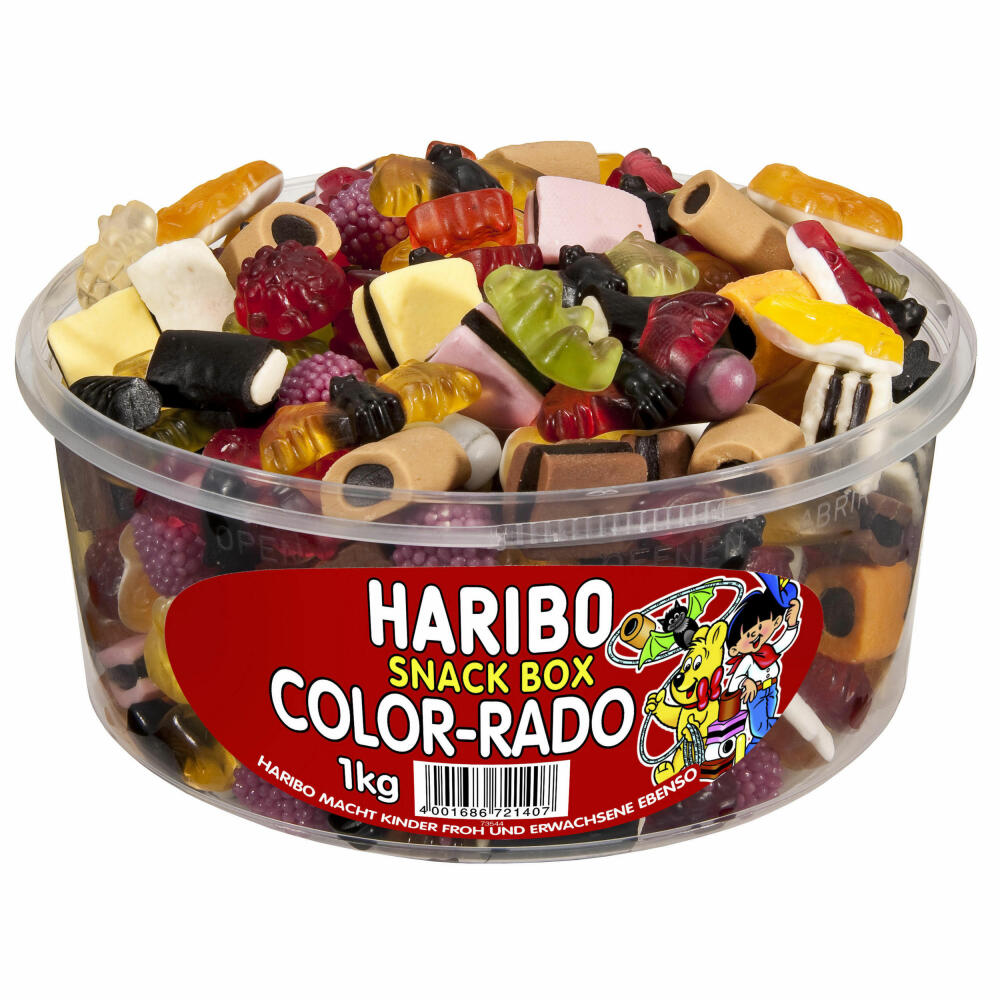 Haribo Fruchtgummi Hamsterkauf Set, Notfall Vorrats Pack, Gummibärchen, Weingummi, Fruchtgummi