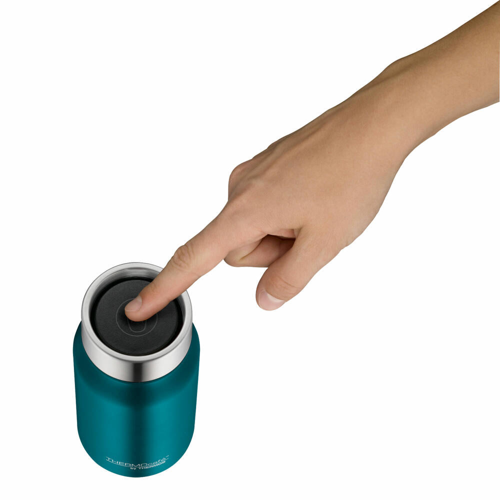 Thermos TC Drinking Mug, Thermo Mug, Drinking Mug, Insulated Mug, Thermo Mug, Stainless Steel, Teal, 350 ml, 4097.255.035