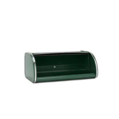 Brabantia Roll Bread Bin Profile, Bread Bin, Roll Box, Steel, Pine Green, 304767