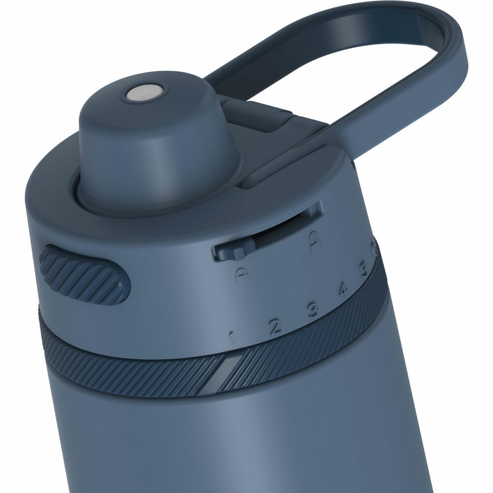 Thermos insulated bottle Guardian Bottle, drinking bottle, stainless steel, Lake Blue Matt, 700 ml, 4103299070