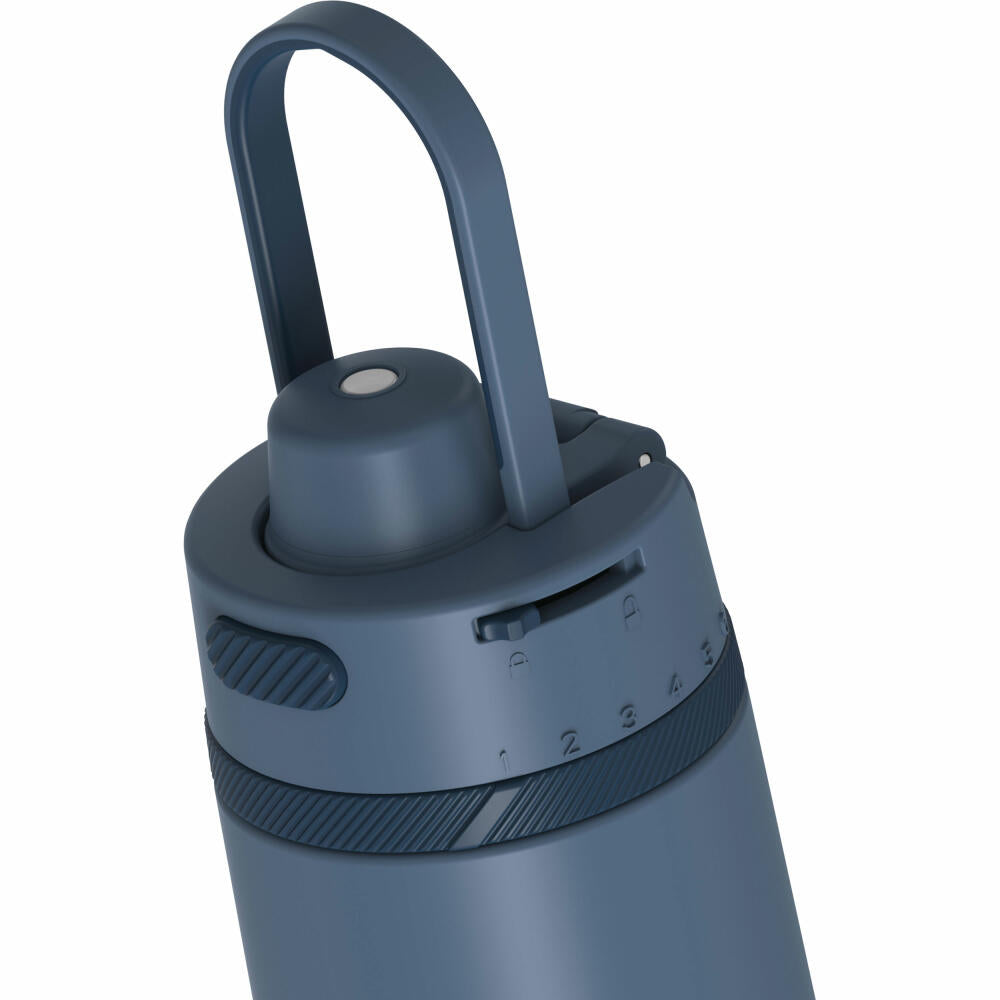 Thermos insulated bottle Guardian Bottle, drinking bottle, stainless steel, Lake Blue Matt, 700 ml, 4103299070