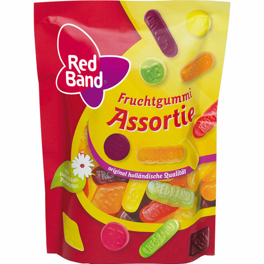 Red Band Assortie Fruchtgummi, Weingummi, Mischung, im Beutel, Tüte, 200 g