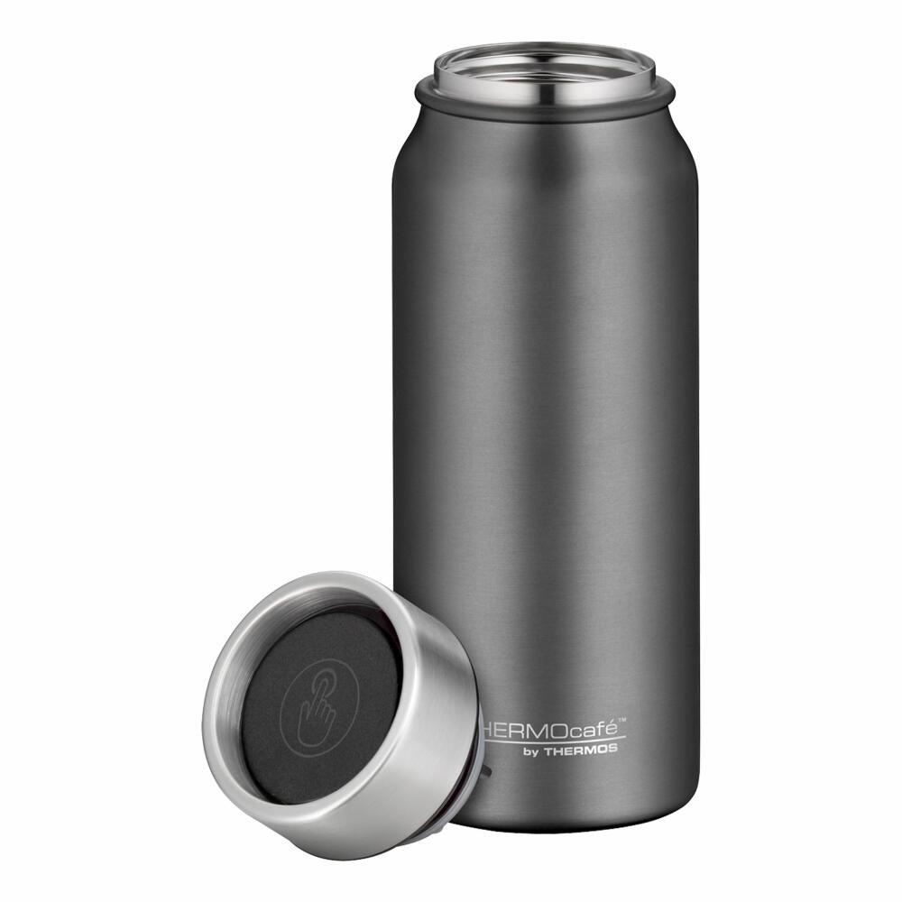 Thermos TC Drinking Mug, Thermo Mug, Drinking Mug, Insulated Mug, Thermo Mug, Stainless Steel, Cool Grey, 500 ml, 4097.234.050
