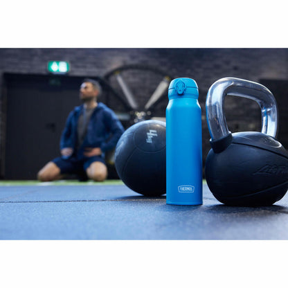Thermos Trinkflasche Ultralight Bottle, Isolierflasche, Edelstahl, Azure Water Matt, 750 ml, 4035255075