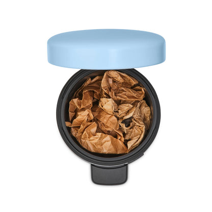 Brabantia NewIcon Treteimer, Mülleimer, Abfalleimer, Stahl, Dreamy Blue, 3 L, 202582