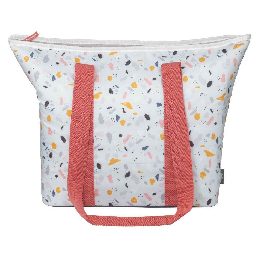 alfi Kühltasche ISO SHOPPER, Isotasche, Einkaufstasche, Thermo Shopper, Polyester, Terrazzo, 17 L, 0007442170