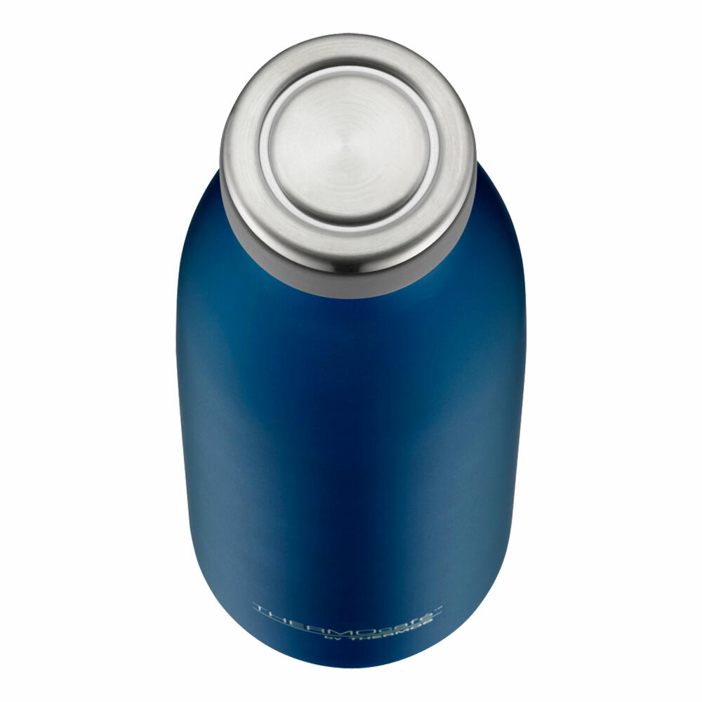 Thermos TC Bottle Isoliertrinkflasche, Isolierflasche, Trinkflasche, Thermoflasche, Iso Flasche, Edelstahl, Saphir Blue, 500 ml, 4067.259.050