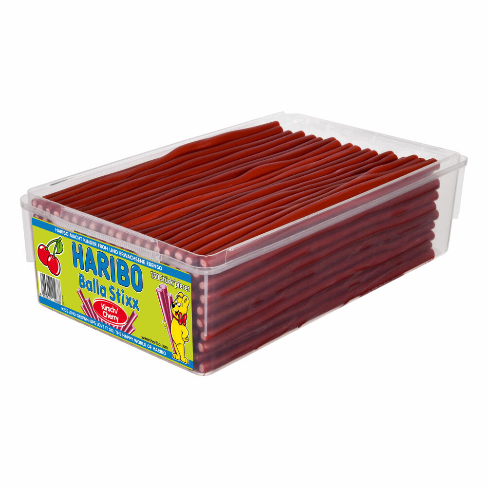 Haribo Balla Stixx Set (ehemals Balla Balla), Gummibärchen, Weingummi, Fruchtgummi, 4 Sorten, 4 x 1125g