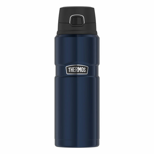 Thermos Isolierflasche Stainless King, Trinkflasche, Edelstahl, Midnight Blue Polished, 700 ml, 4010256070