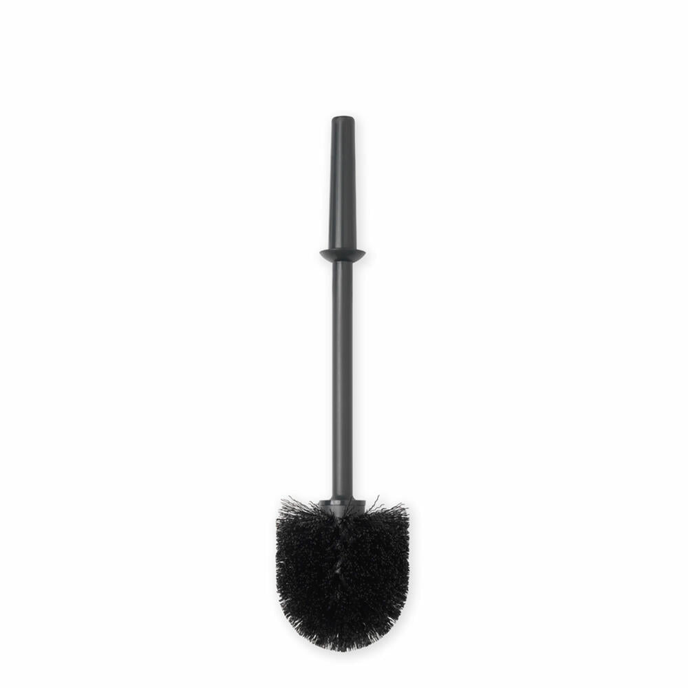 Brabantia Toilettenbürste, Klobürste, Bürste für WC Garnitur aus Metall, Schwarz, 201240