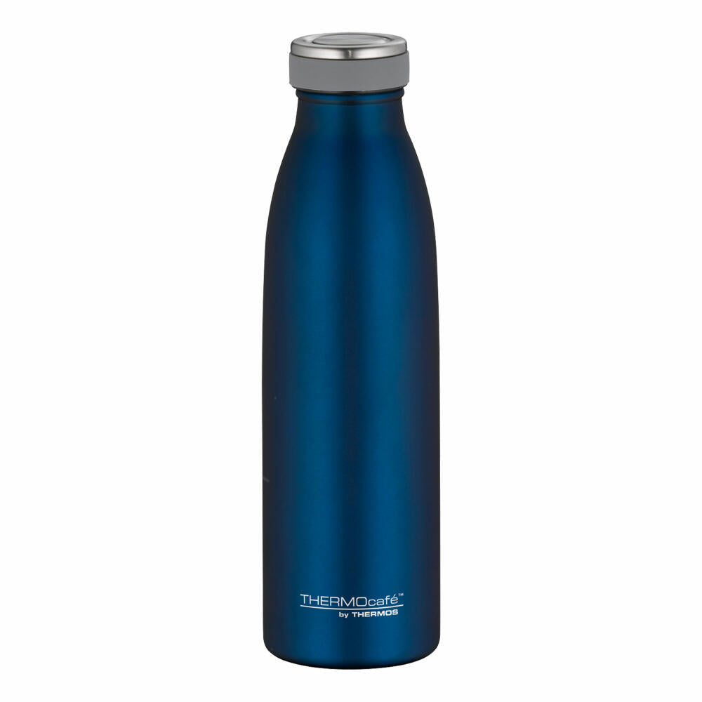 Thermos TC Bottle Isoliertrinkflasche, Isolierflasche, Trinkflasche, Thermoflasche, Iso Flasche, Edelstahl, Saphir Blue, 500 ml, 4067.259.050