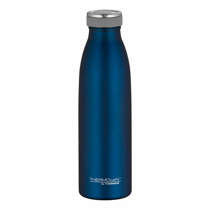 Thermos TC Bottle Isoliertrinkflasche, Isolierflasche, Trinkflasche, Thermoflasche, Iso Flasche, Edelstahl, Saphir Blue, 500 ml, 4067.259.050