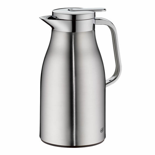 Alfi Isolierkanne Skyline, Thermokanne, Edelstahl, Stainless Steel Matt, 1 L, 1322205100