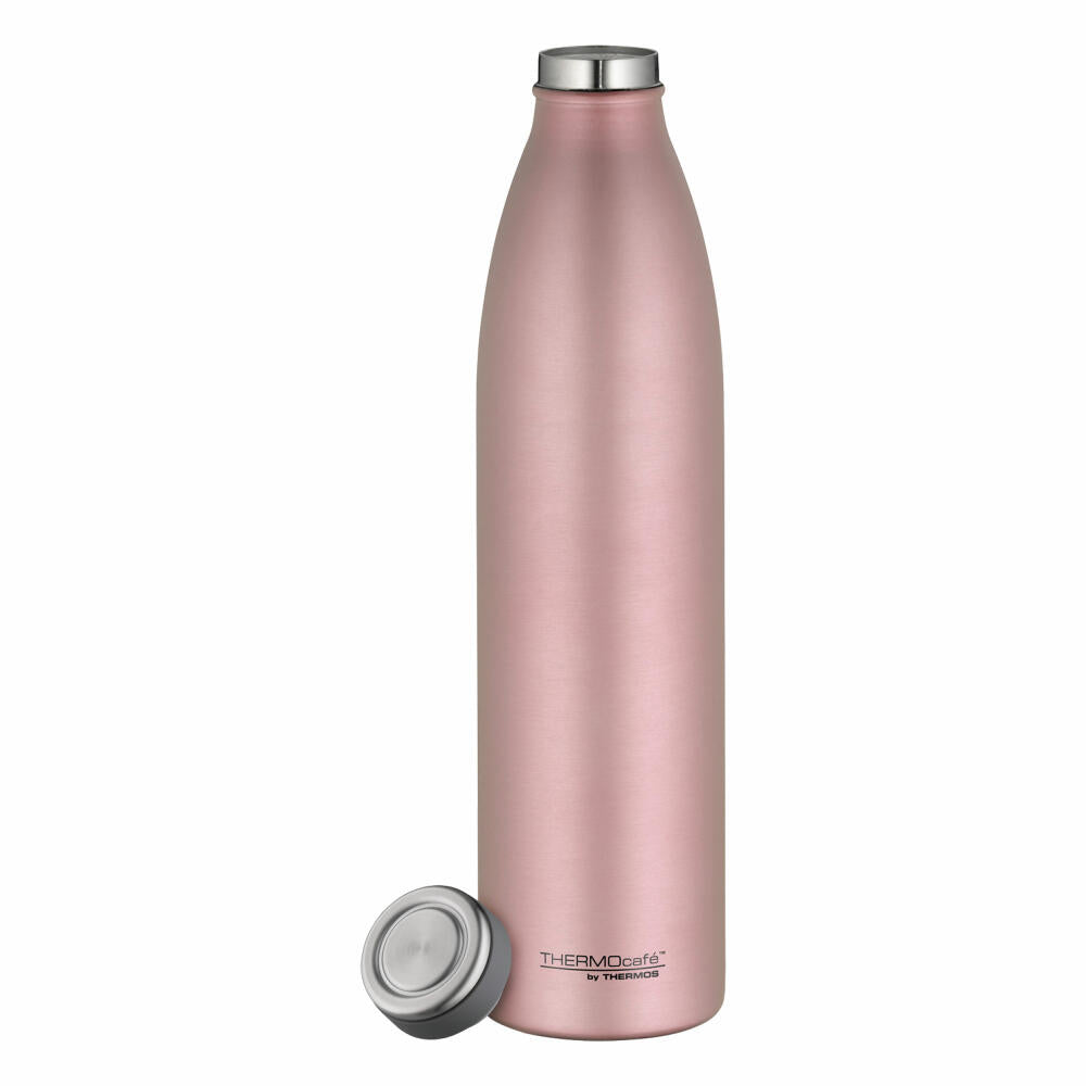 Thermos TC Bottle Isoliertrinkflasche, Isolierflasche, Trinkflasche, Thermoflasche, Iso Flasche, Edelstahl, Rosé Gold, 1 L, 4067.284.100