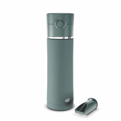 alfi insulated drinking bottle BALANCE TEA BOTTLE, insulated bottle, thermos flask, insulated bottle, stainless steel, Sea Pine Mat, 500 ml, 5511293050