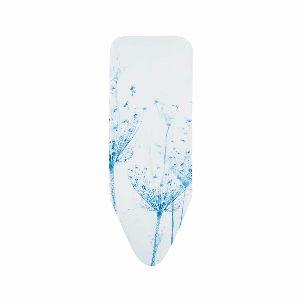Brabantia cotton cover with 2mm foam, ironing board cover, Cotton Flower, 124 x 45 cm, 118944