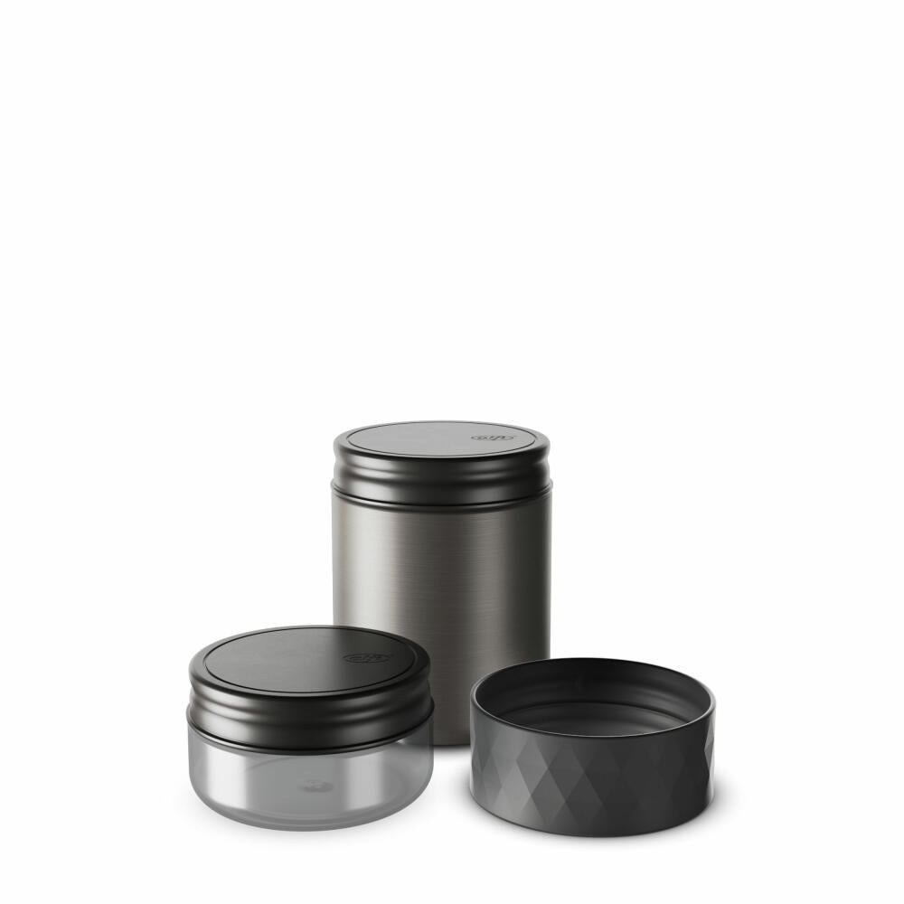 Alfi Isolierspeisegefäß Endless Food Mug, Lunchpot, Edelstahl, Caviar Black Matt, 0.5 L, 5667233050