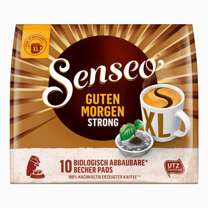 Senseo Kaffeepads Guten Morgen Strong XL, Stark & Intensiv, 50 Kaffee Pads