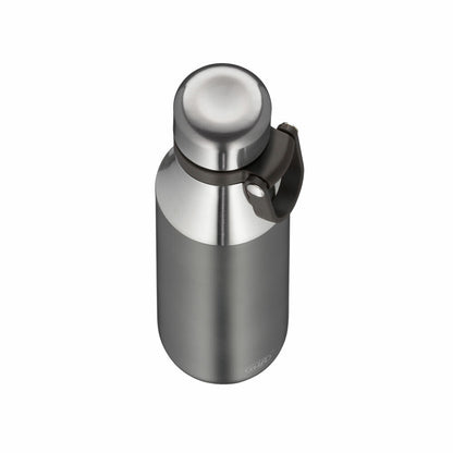 Alfi Trinkflasche City Bottle Loop, Isolierflasche, Edelstahl, Cool Grey Matt, 0.5 L, 5537234050