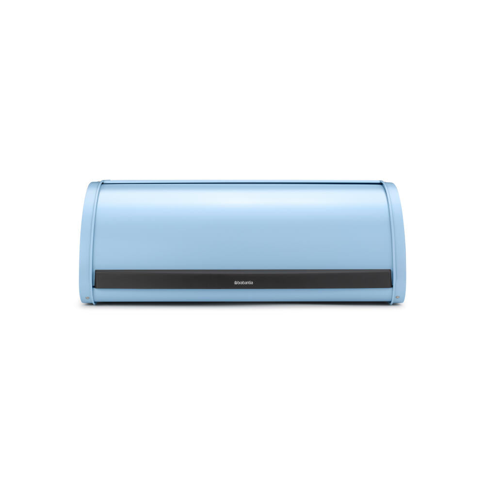 Brabantia Roll Top Bread Bin, bread box, steel, Dreamy Blue, 16 L, 203107