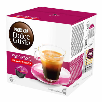 Nescafé DOLCE GUSTO Cups Gift Set, 3 Packs with Cup Espresso Decaffeinato, Decaffeinated, Coffee, Coffee Capsule, Capsules