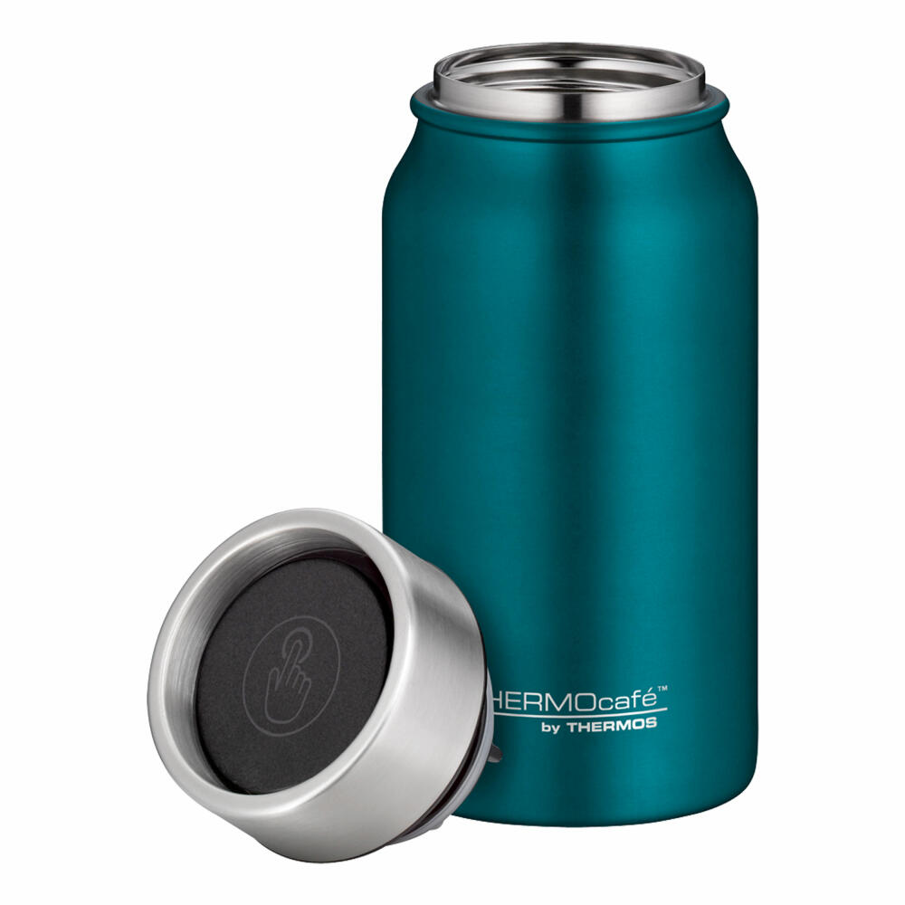 Thermos TC Drinking Mug, Thermo Mug, Drinking Mug, Insulated Mug, Thermo Mug, Stainless Steel, Teal, 350 ml, 4097.255.035