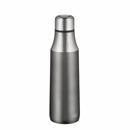 Alfi Trinkflasche City Bottle, Isolierflasche, Edelstahl, Cool Grey Matt, 0.5 L, 5527234050