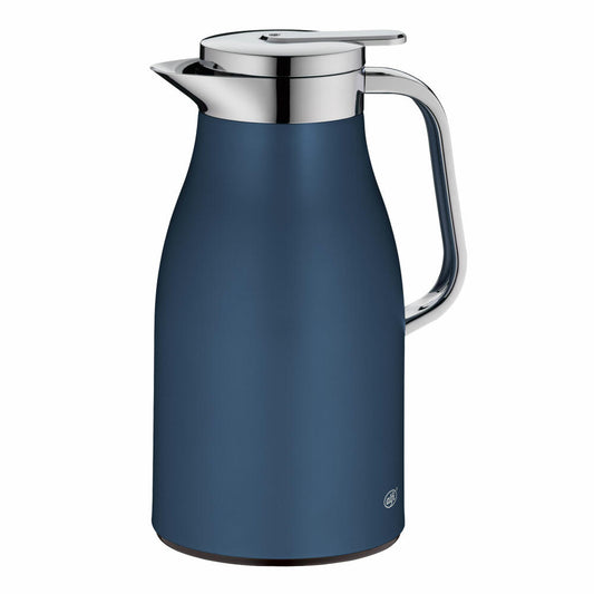 Alfi Isolierkanne Skyline, Thermokanne, Edelstahl, Dark Denim Matt, 1 L, 1321296100