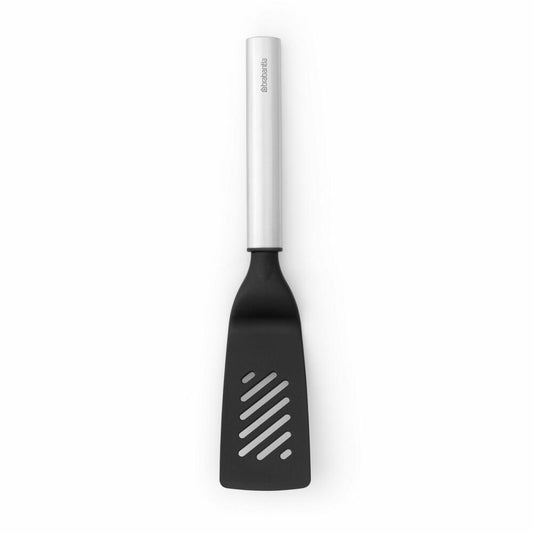 Brabantia spatula Profile, small, coated, cooking utensil, kitchen helper, cooking cutlery, steel, Matt Steel, 25.8 cm, 250743