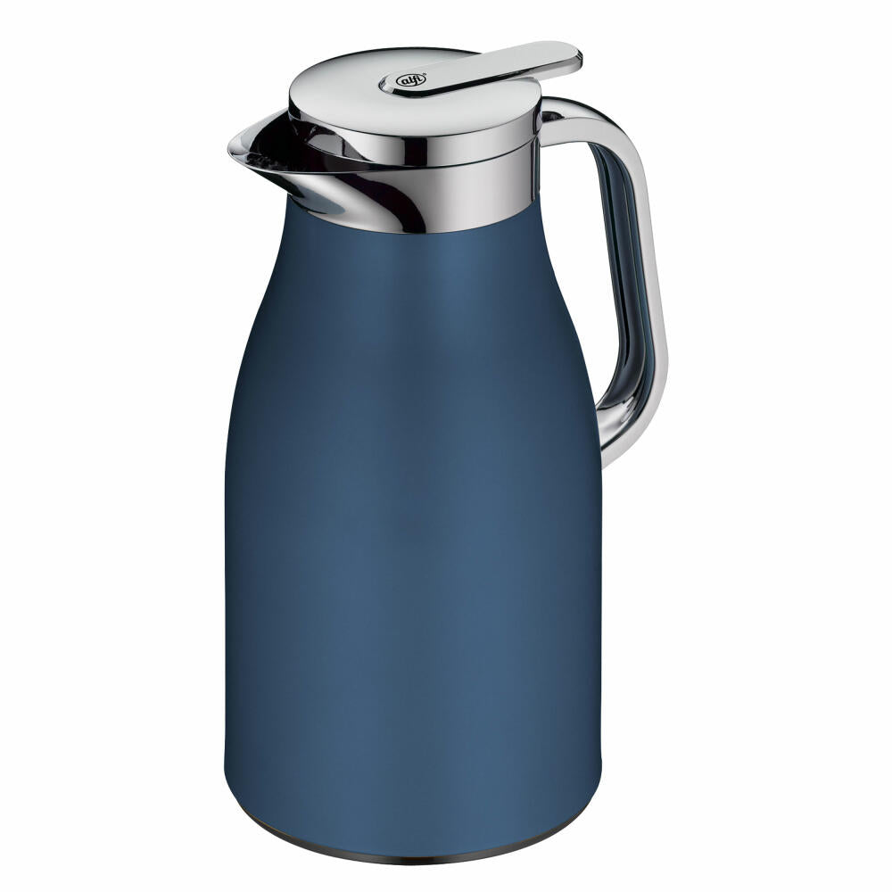 Alfi Isolierkanne Skyline, Thermokanne, Edelstahl, Dark Denim Matt, 1 L, 1321296100