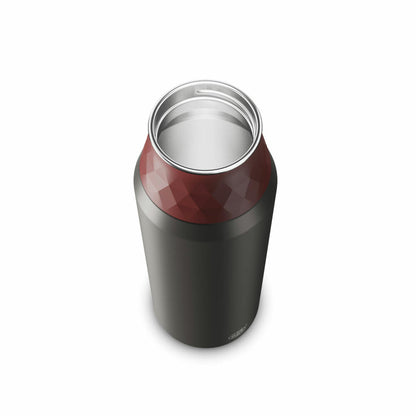 Alfi Trinkflasche Endless Bottle, Sportflasche, Edelstahl, Mediterranean Red Matt, 0.9 L, 5668300090