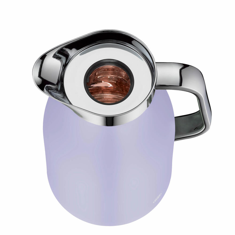 Alfi Isolierkanne Skyline, Thermokanne, Edelstahl, Lavender Matt, 1 L, 1321381100