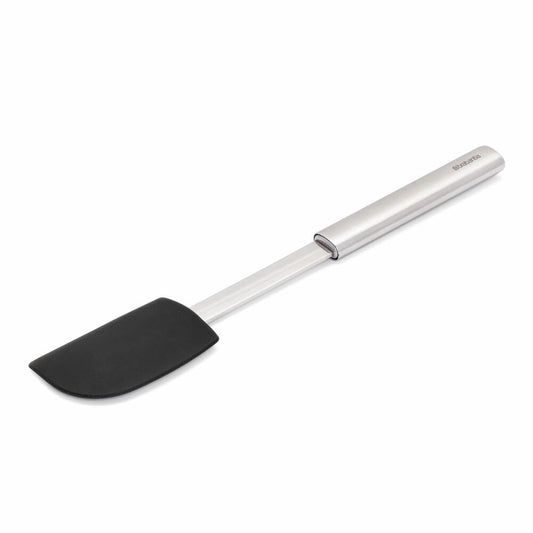Brabantia Spatula Profile, Silicone, Cooking Utensil, Kitchen Aid, Cooking Cutlery, Steel, Matt Steel, 29 cm, 100390