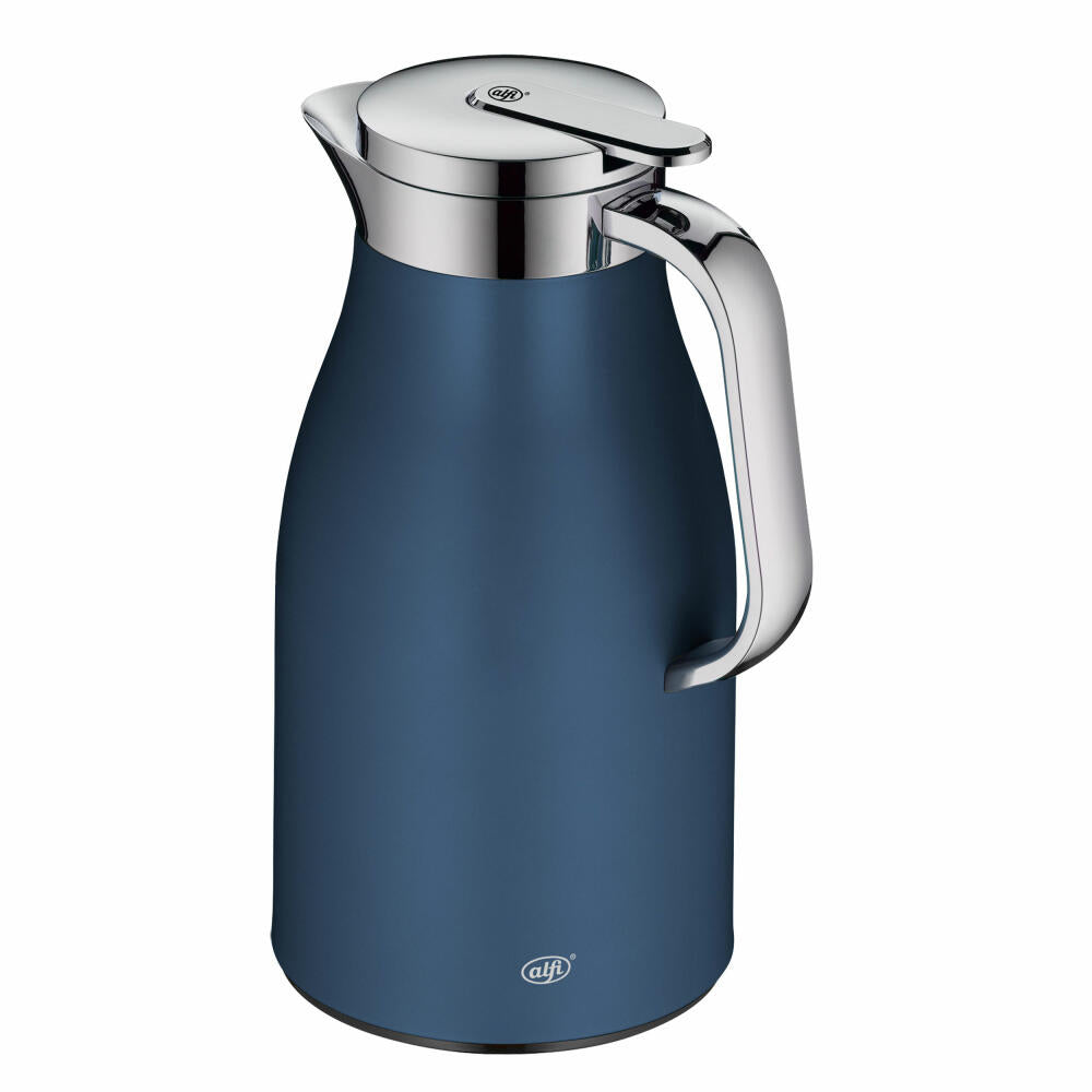Alfi Isolierkanne Skyline, Thermokanne, Edelstahl, Dark Denim Matt, 1 L, 1321296100