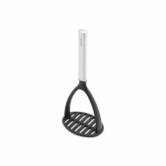 Brabantia Kartoffelstampfer Profile, beschichtet, Kochutensil, Küchenhelfer, Stampfer, Stahl, Matt Steel, 27.2 cm, 250507