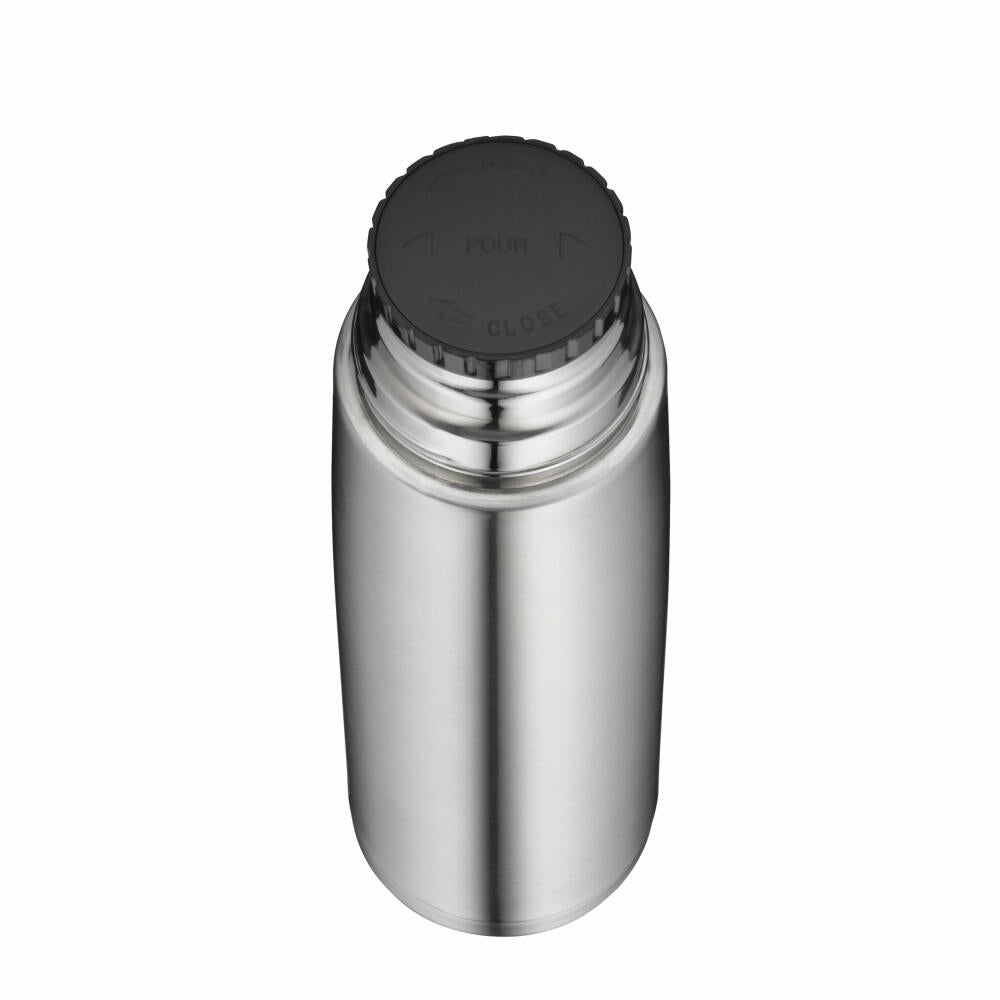 alfi Isolierflasche ISOTHERM PERFECT Drehverschluss, Isoflasche, Thermoflasche, Flasche, Edelstahl, Stainless Steel Mat, 1 L, 5107205100