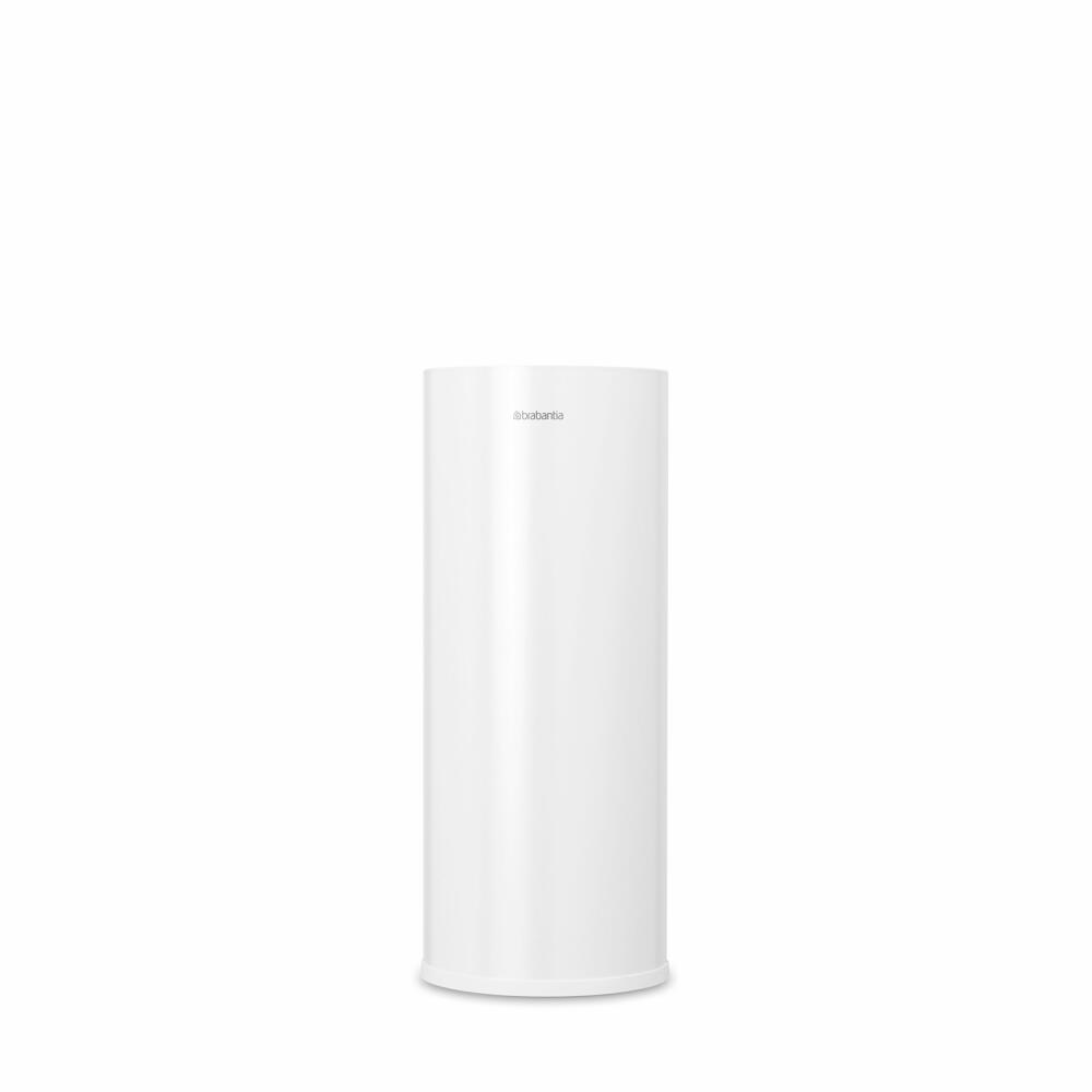Brabantia Toilettenrollen-Spender ReNew, Stahl, Kunststoff, White, für 3 Rollen, 280528