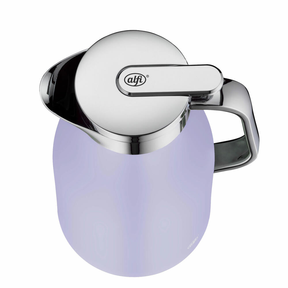 Alfi Isolierkanne Skyline, Thermokanne, Edelstahl, Lavender Matt, 1 L, 1321381100