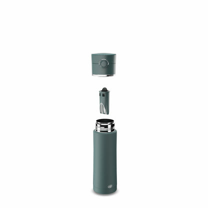 alfi insulated drinking bottle BALANCE TEA BOTTLE, insulated bottle, thermos flask, insulated bottle, stainless steel, Sea Pine Mat, 500 ml, 5511293050