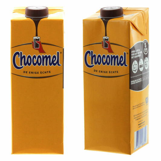 Chocomel Cocoa Box, Set of 2, Drinking Chocolate, Holland Chocolate, Drinking Chocolate, 1 L