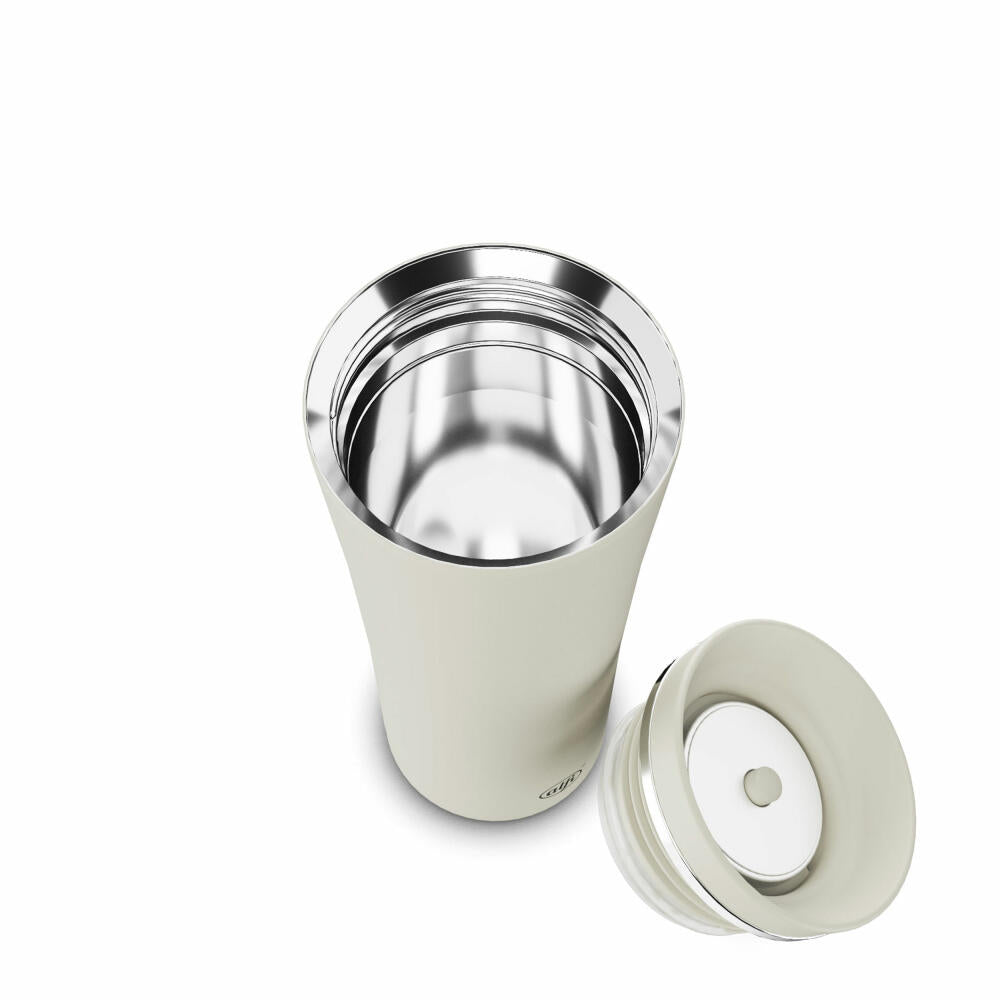 alfi insulated drinking cup BALANCE TEA MUG, insulated cup, thermo cup, thermo cup, stainless steel, silver lining mat, 500 ml, 5510294050