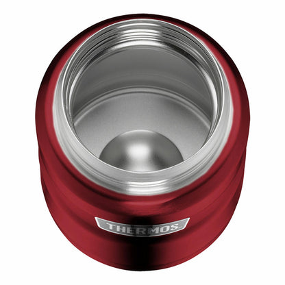 Thermos Speisegefäß Stainless King, Speisebehälter, Thermobehälter, Isoliergefäß, Edelstahl, Cranberry, 470 ml, 4001.248.047